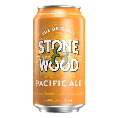 Stone & Wood Pacific Ale 375ml Can 10 Pack