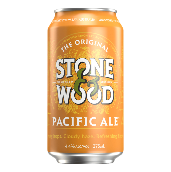 Stone & Wood Pacific Ale 375ml Can 10 Pack - Camperdown Cellars