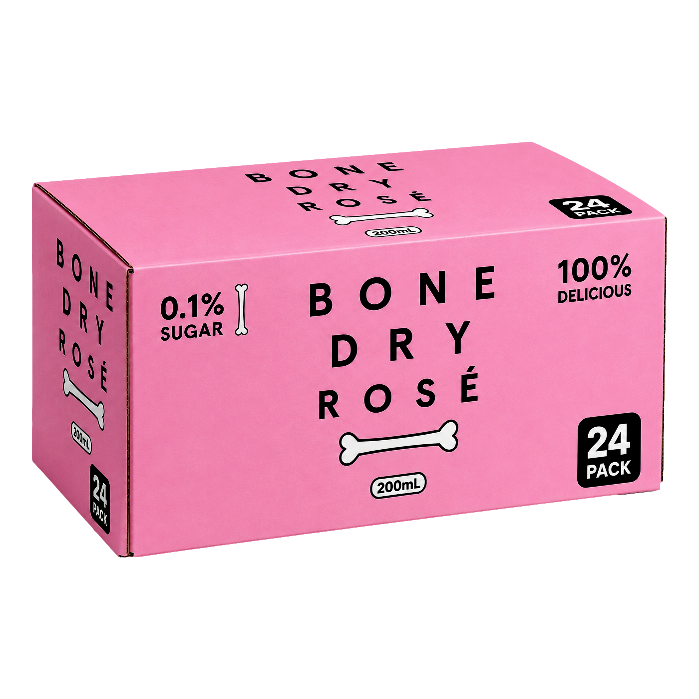 Bone Dry Rose Can 200ml Case of 24