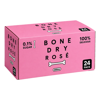 Bone Dry Rose Can 200ml Case of 24