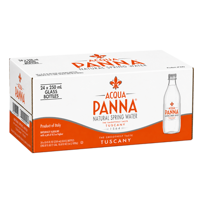 Acqua Panna STILL Natural Mineral Water 250ml Bottle Case of 24