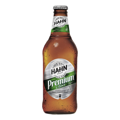 Hahn Premium Light Lager 375ml Bottle Case of 24