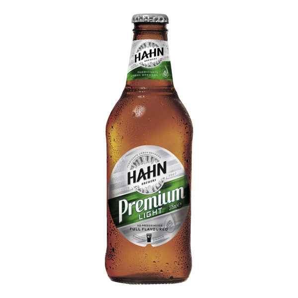 Hahn Premium Light Lager 375ml Bottle Case of 24 - Camperdown Cellars