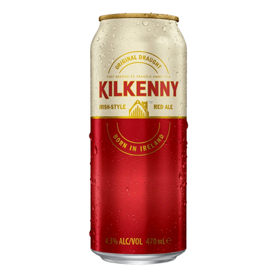 Kilkenny  Original Draught Irish-Style Red Ale 470ml Can Case of 24