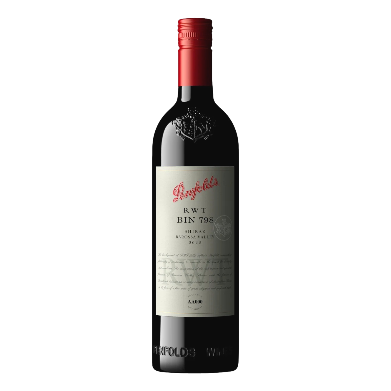 Penfolds RWT Bin 798 Shiraz 2022