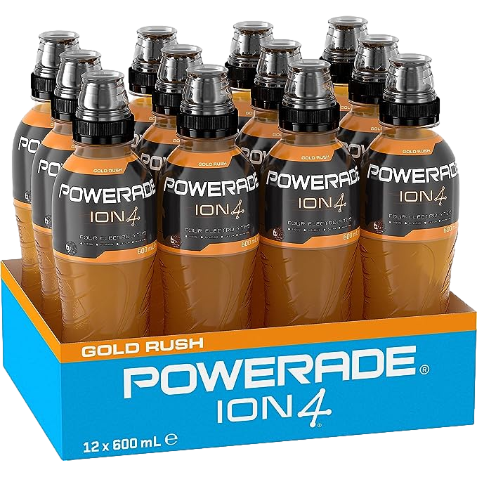 Powerade Gold Rush 600ml Case of 12