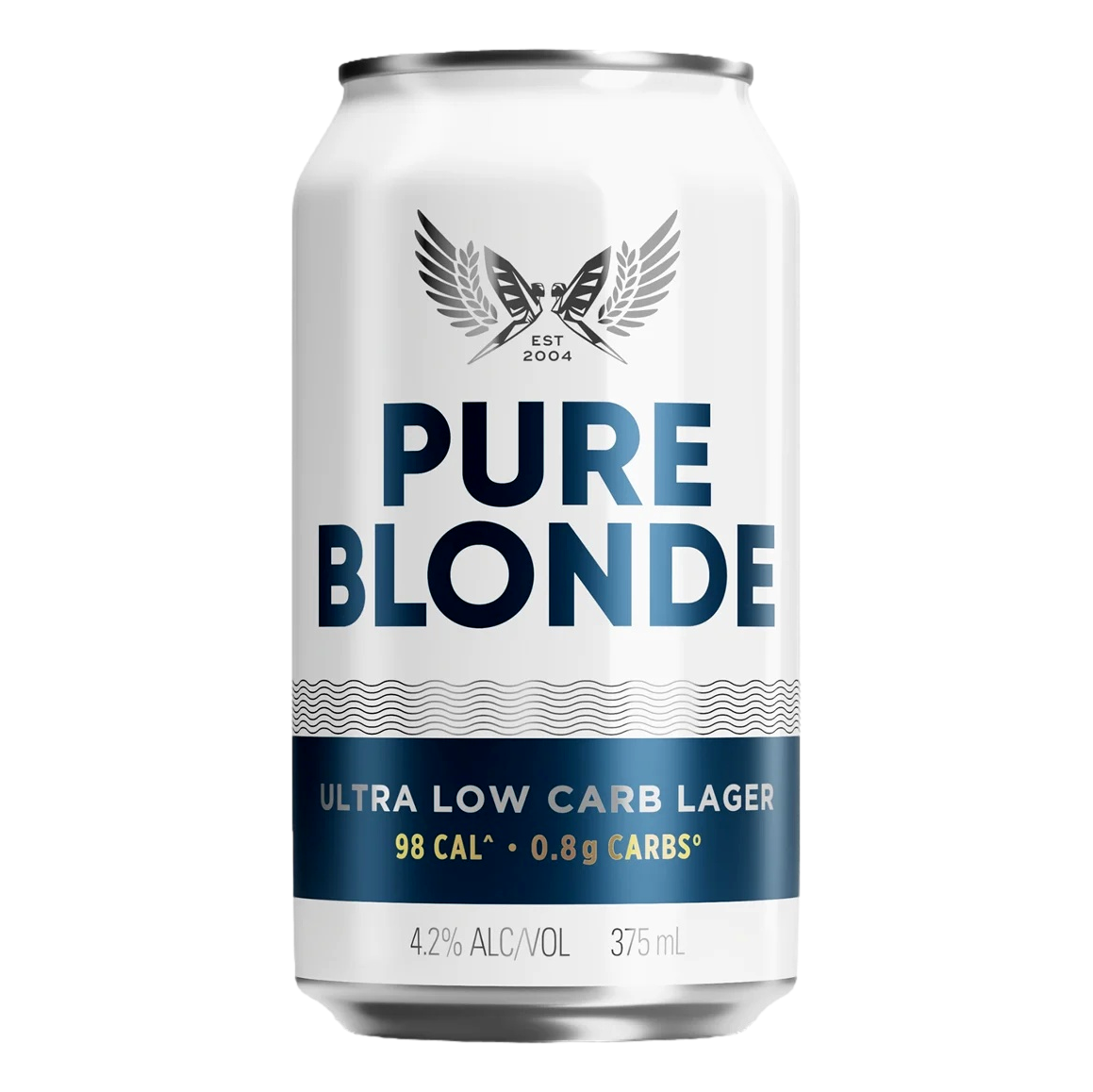 Pure Blonde Ultra Low Carb 80% Lager 375ml Can Single