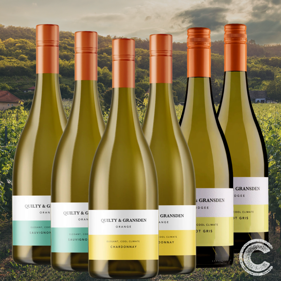 Mixed White Wine 6 Pack - Orange Whites