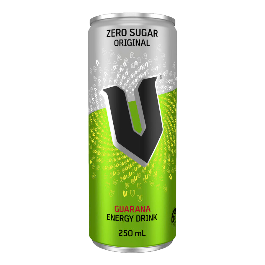 V Energy Drink Sugarfree 250ml Can Case of 24