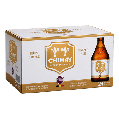 Chimay White Tripel 8% 330ml Bottle Case of 24