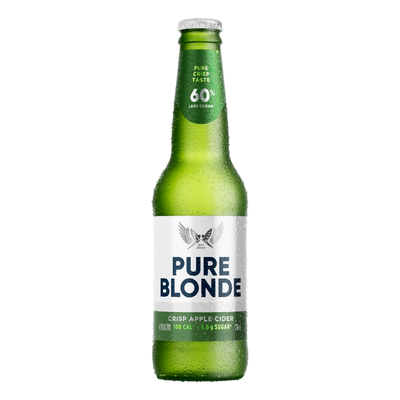 Pure Blonde Crisp Apple Cider 330ml Bottle Case of 24