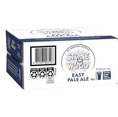 Stone & Wood Easy Pale Ale 3.5% 375ml Can Case of 16