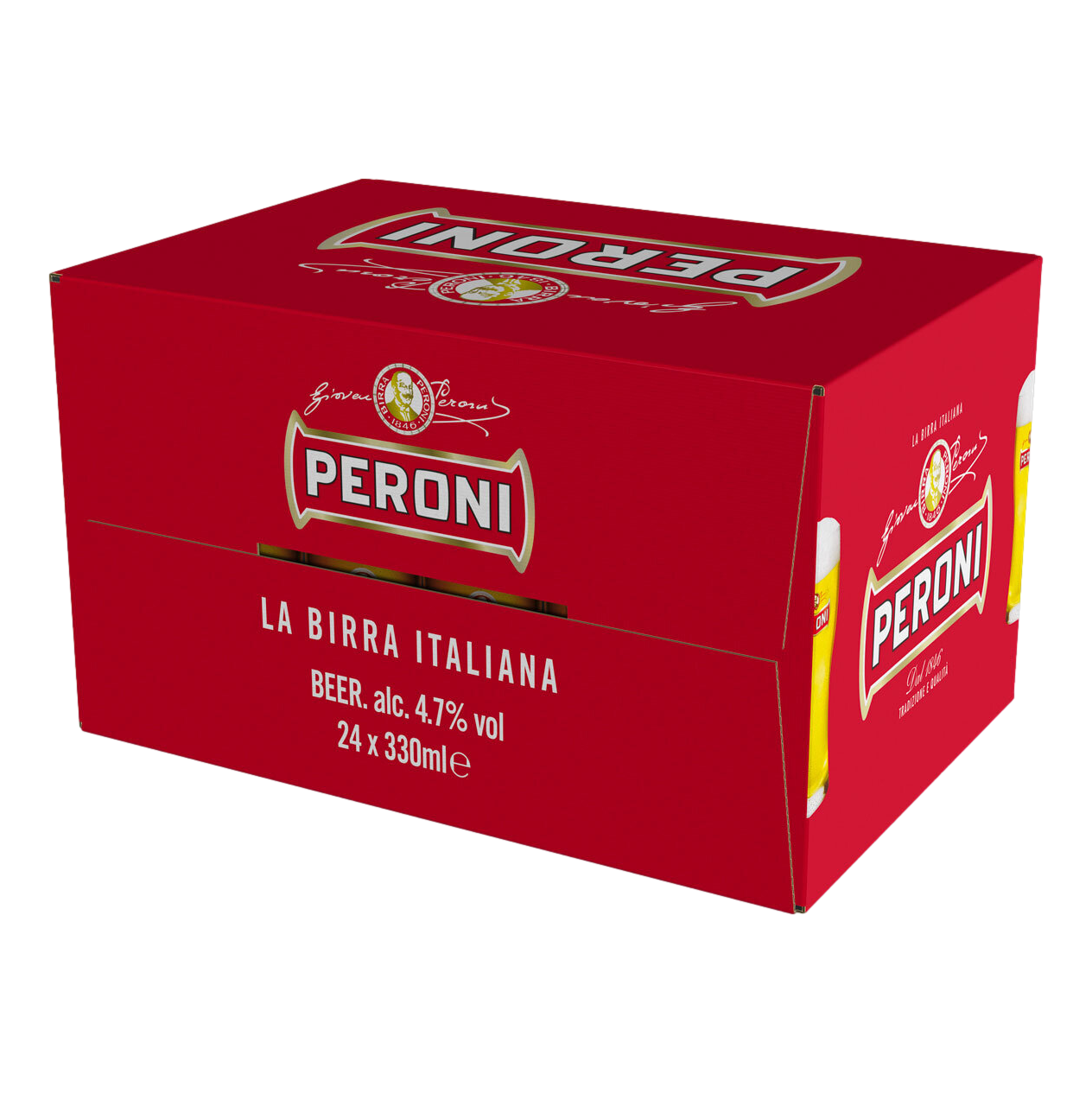 Peroni Red Lager 330ml Bottle Case of 24