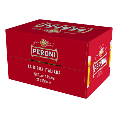 Peroni Red Lager 330ml Bottle Case of 24