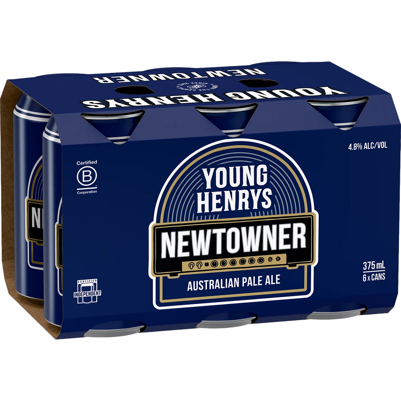 Young Henrys Newtowner Pale Ale 375ml Can 6 Pack