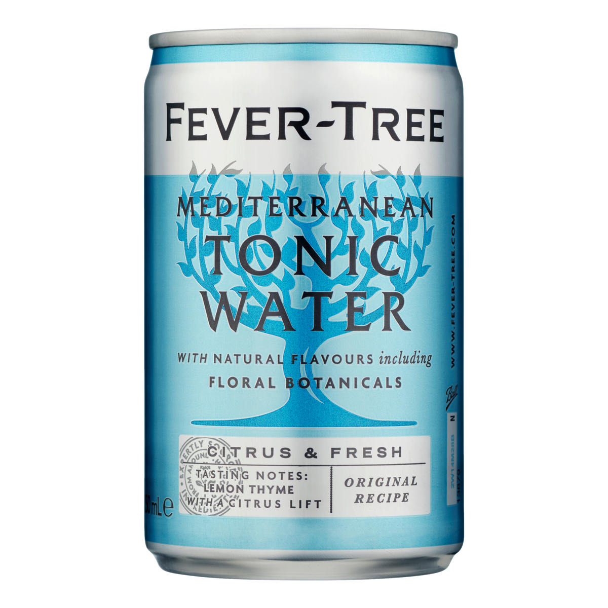 Fever Tree Mediterranean Tonic Water 150ml Can Single - Camperdown Cellars