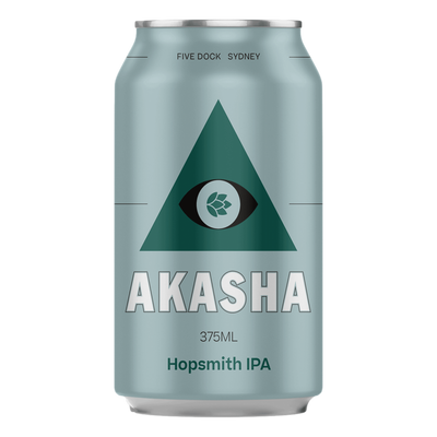 Akasha Hopsmith IPA 7.2% 375ml Can 4 Pack