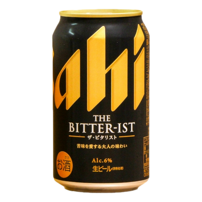 Asahi The Bitterist Dry Beer 350ml Can 6 Pack