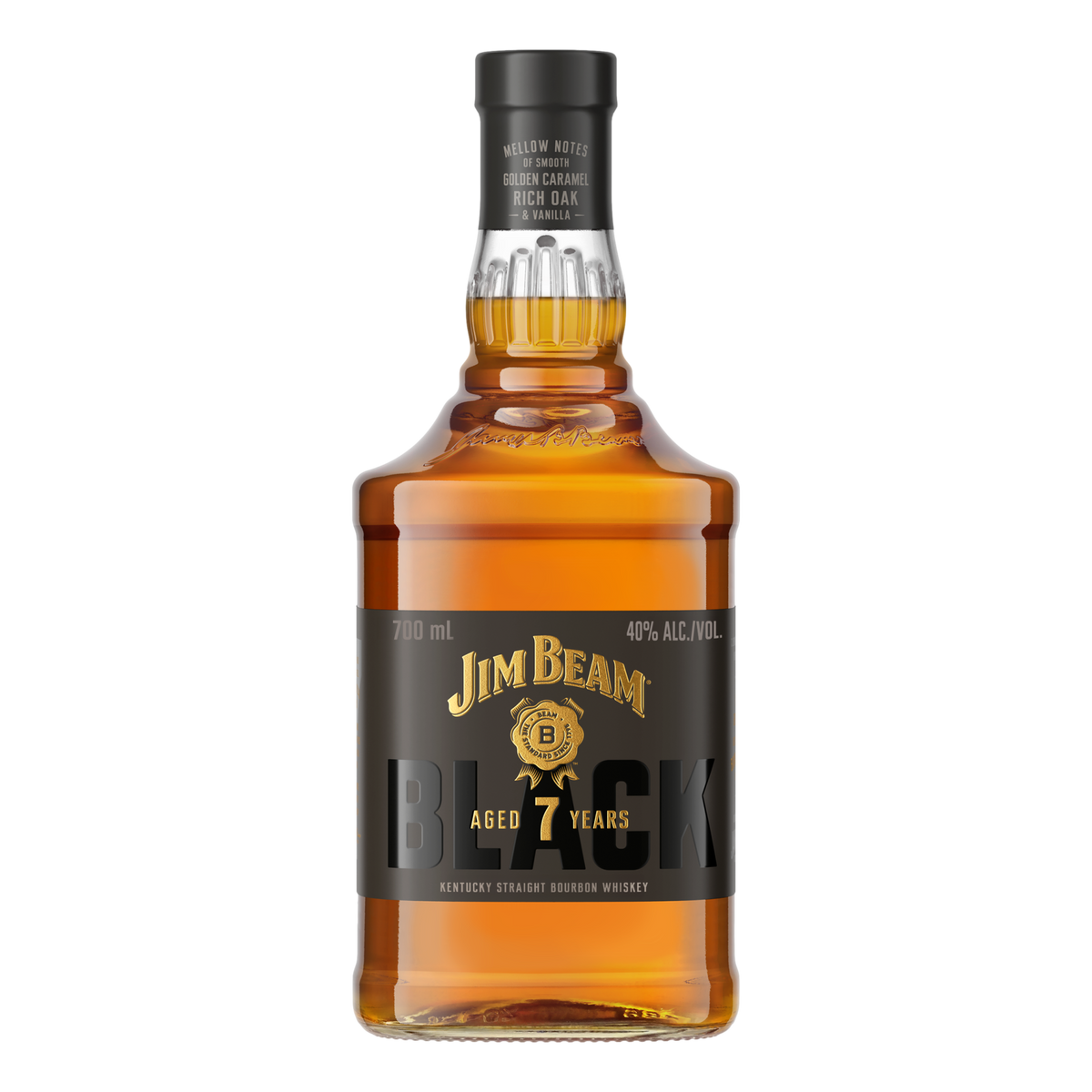 Jim Beam Black Label Extra Aged Bourbon Whiskey 7YO 700ml