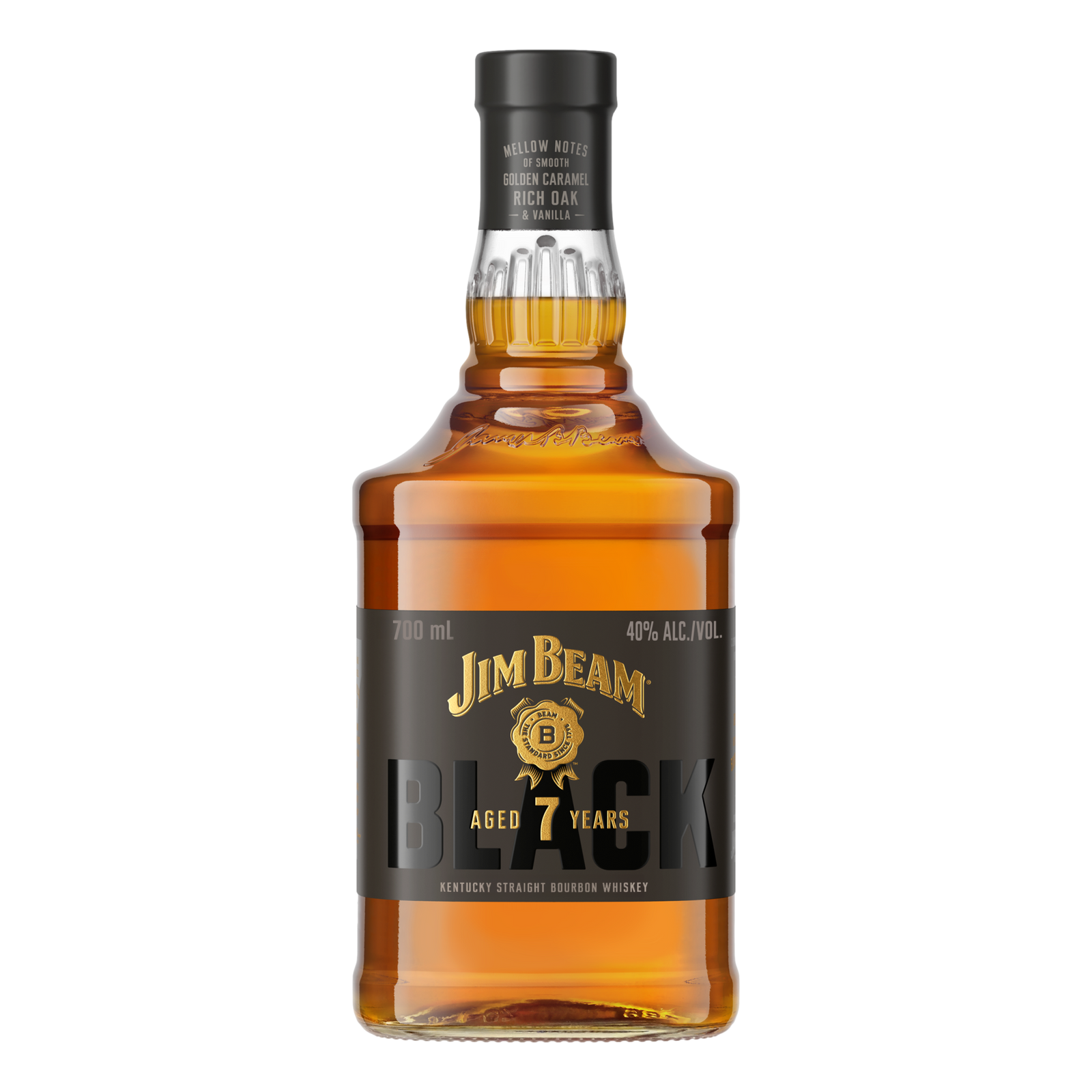Jim Beam Black Label Extra Aged Bourbon Whiskey 7YO 700ml