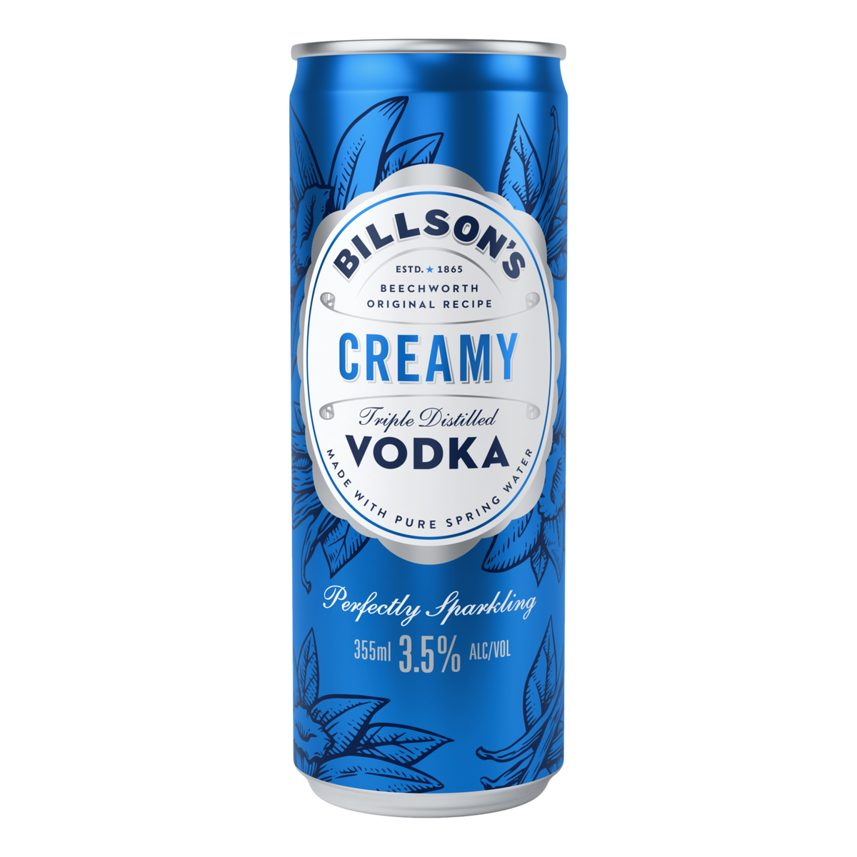 Billson's Creamy Vodka 3.5% 355ml Can Single