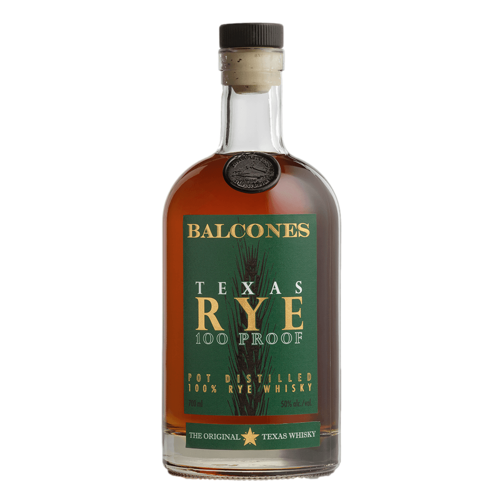 Balcones Texas Rye 100 Proof Whiskey 700ml