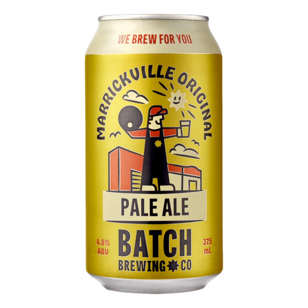 Batch Brewing Marrickville Original Pale Ale 375ml Can Case of 16 ...