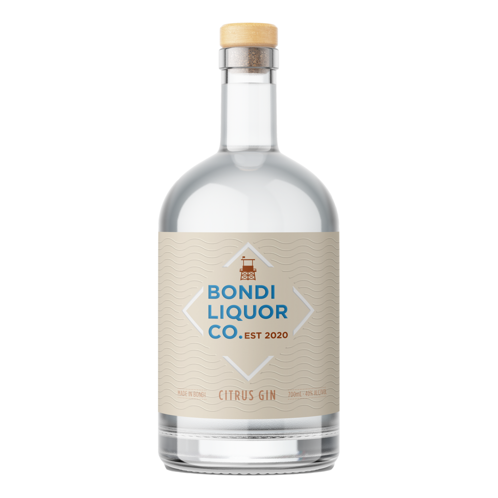 Bondi Liquor Co. Citrus Gin 700ml