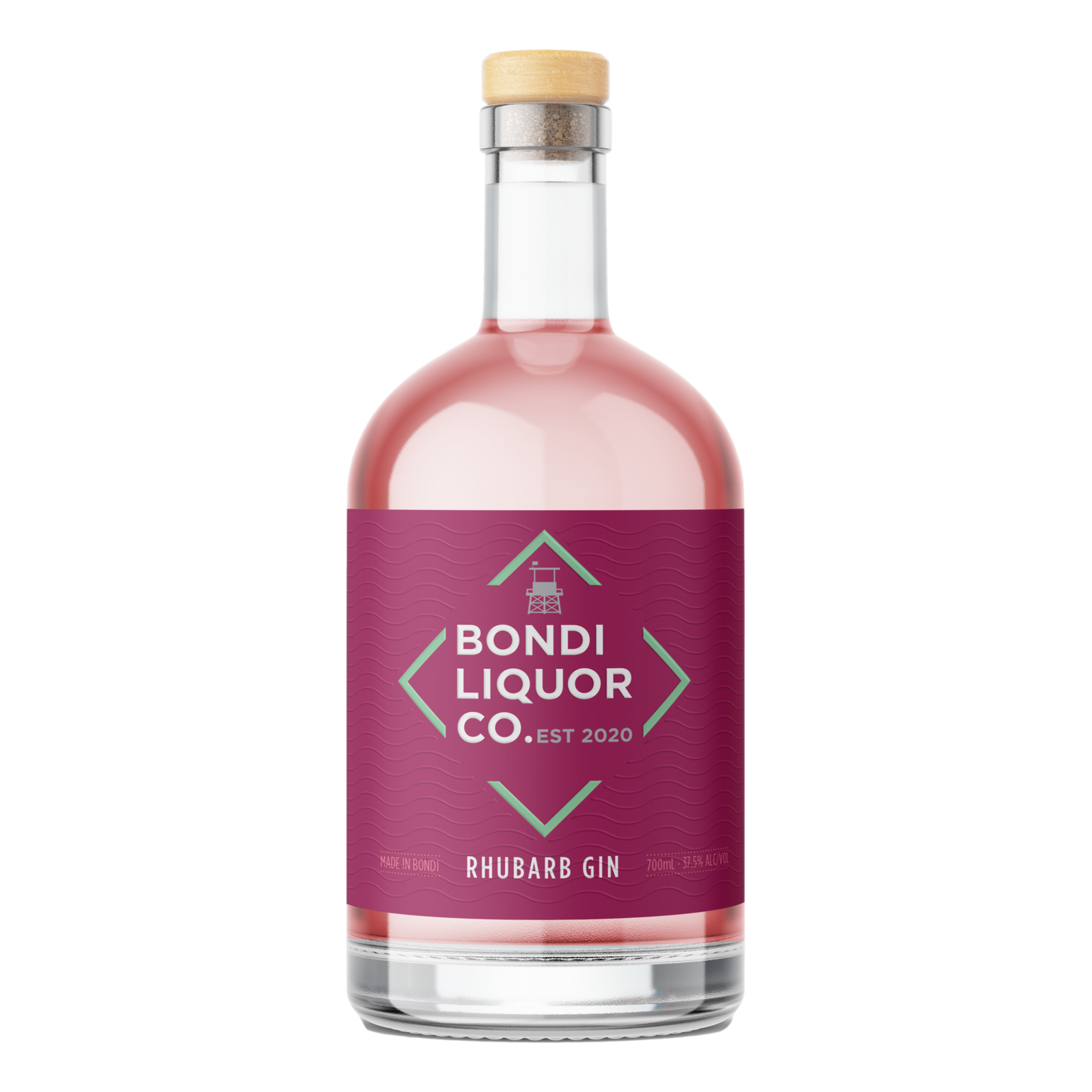 Bondi Liquor Co. Rhubarb Gin 700ml