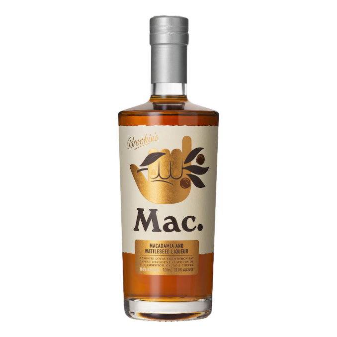 Brookie's Macadamia & Wattleseed Liqueur 700ml