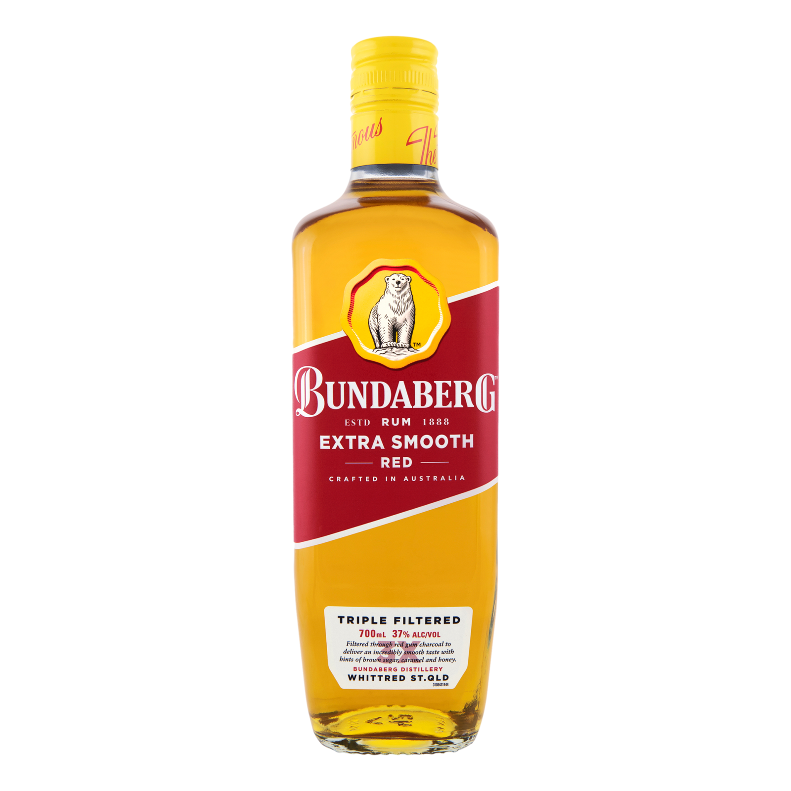 Bundaberg Red Extra Smooth Rum 700ml
