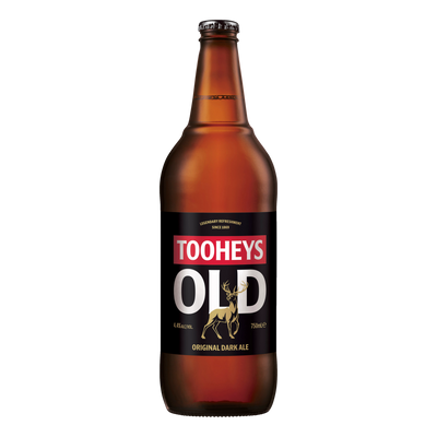 Tooheys Old Dark Ale 750ml Bottle 3 Pack