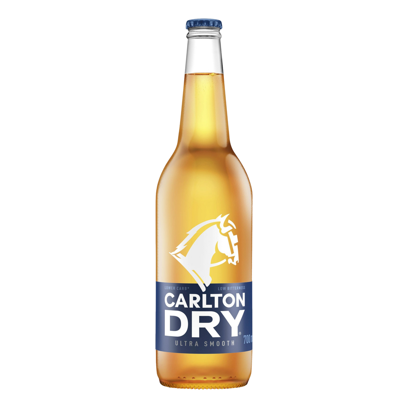 Carlton Dry Lower Carb Lager 700ml Bottle Single
