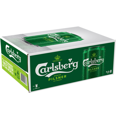 Carlsberg Danish Pilsner 500ml Can Case of 24