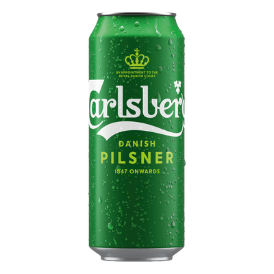 Carlsberg Danish Pilsner 500ml Can Case of 24