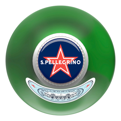 San Pellegrino Sparkling Mineral Water 1L Glass Bottle Single