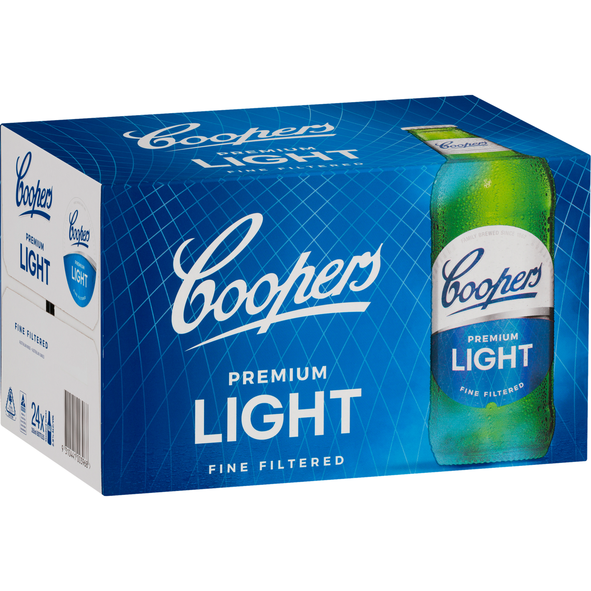 Coopers Premium Light Lager 2.9% 375ml Bottle Case of 24