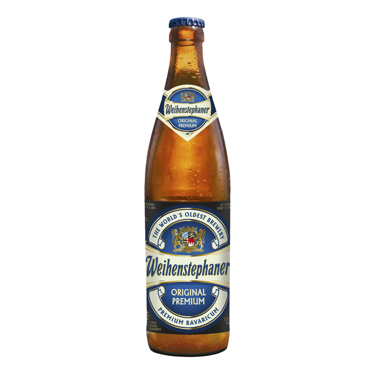 Weihenstephaner Original Helles 500ml Bottle Case of 12