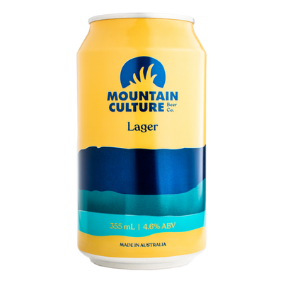 Mountain Culture Lager 355ml Can Case of 16