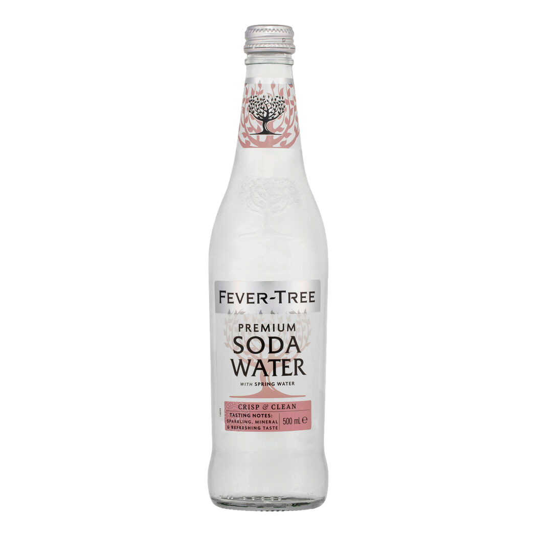 Fever Tree Premium Soda Water 500ml Bottle Single