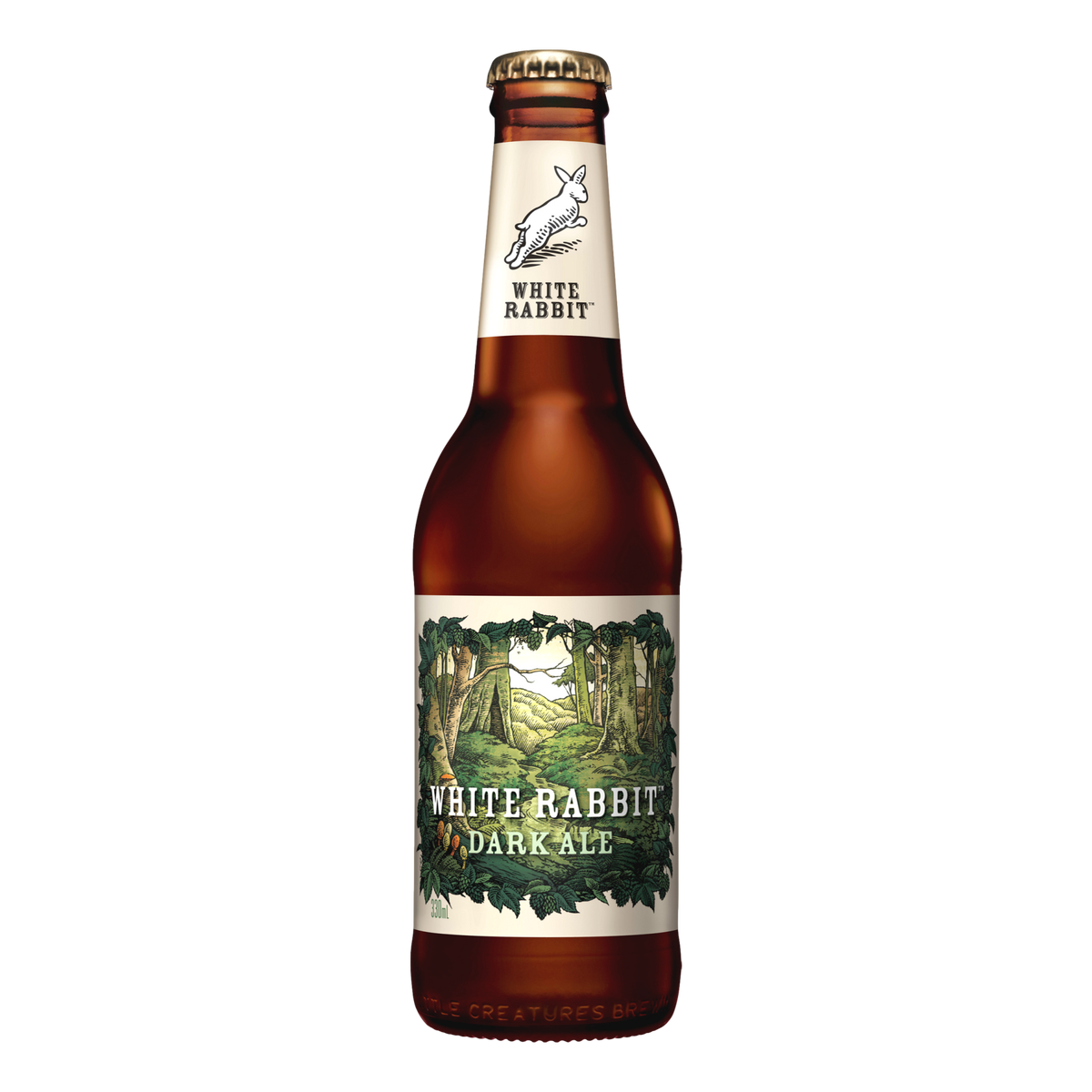 White Rabbit Dark Ale 330ml Bottle 6 Pack