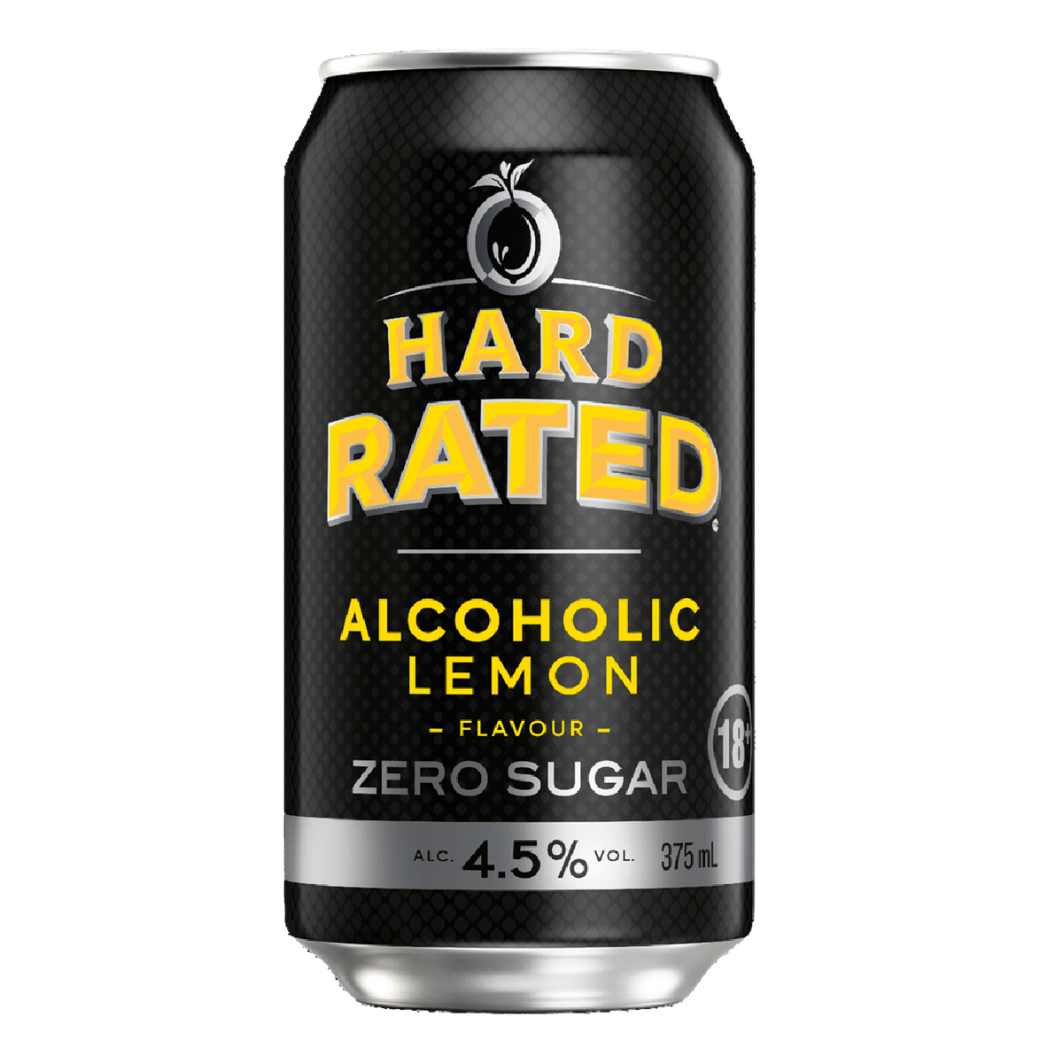 Hard Rated Alcoholic Lemon 375ml Can Case of 30