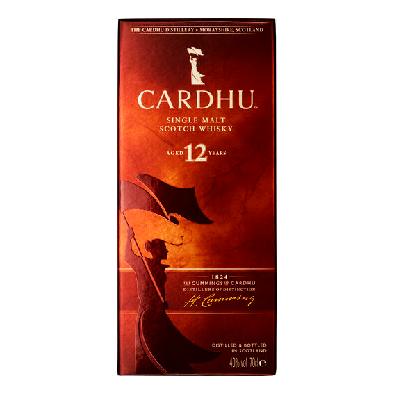 Cardhu Single Malt Scotch Whisky 12YO 700ml