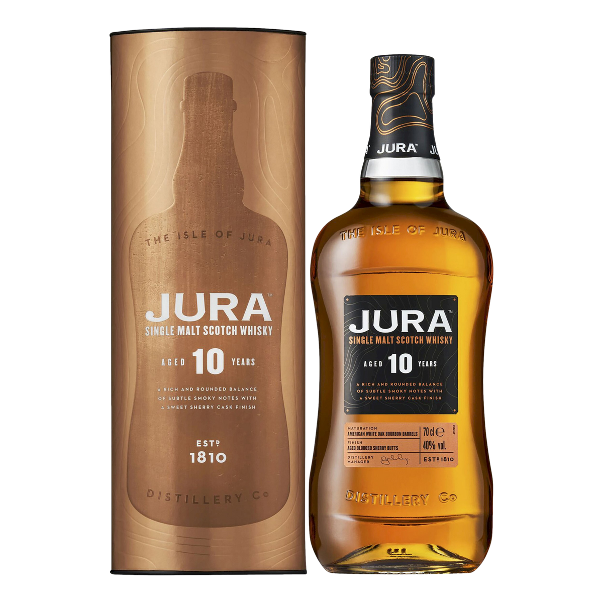 Isle of Jura Single Malt Scotch Whisky 10YO 700ml