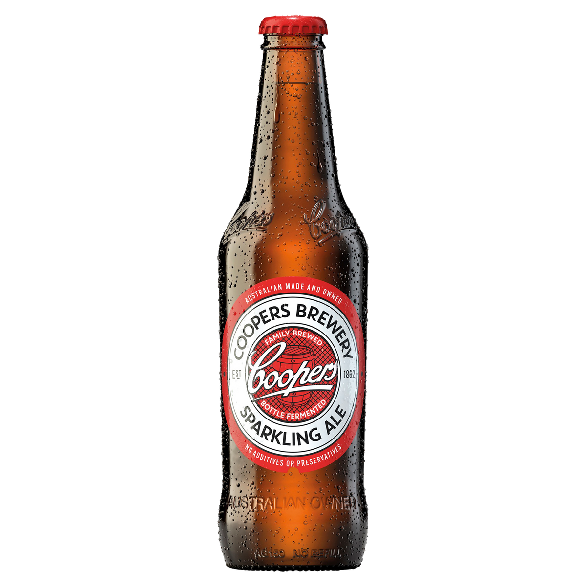 Coopers Sparkling Ale 375ml Bottle 6 Pack