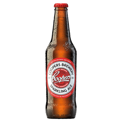 Coopers Sparkling Ale 375ml Bottle 6 Pack