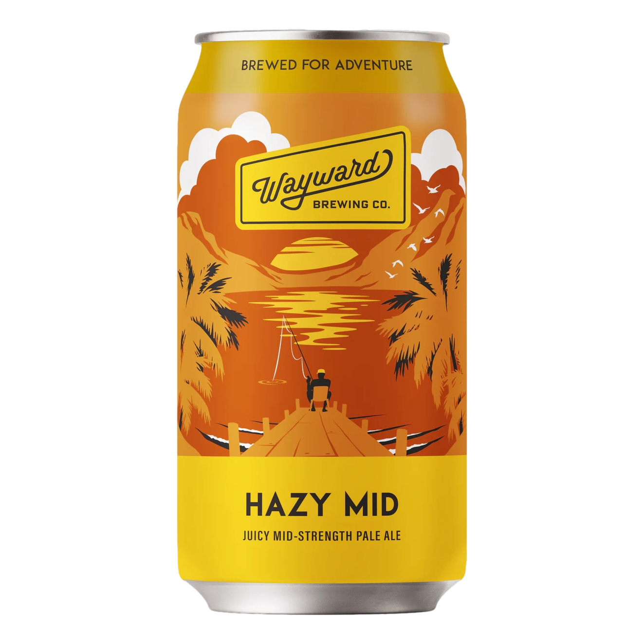 Wayward Hazy Mid-Strength Pale Ale 3.5% 375ml Can Single