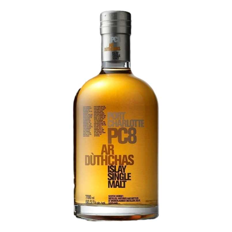 Port Charlotte PC8 Ar Duthchas Cask Strength Islay Single Malt Scotch Whisky 700ml