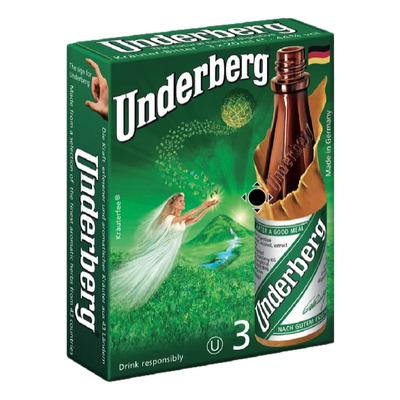 Underberg Bitters 20ml Bottle 3 Pack
