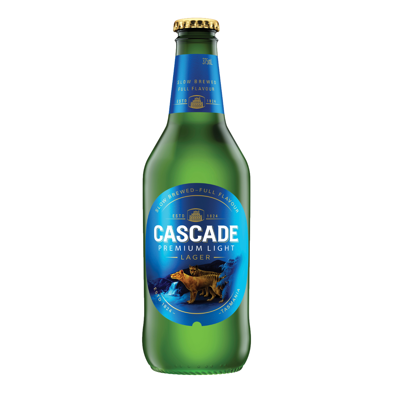 Cascade Premium Light Lager 2.4% 375ml Bottle Single